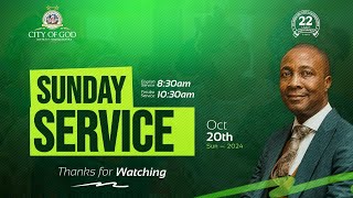 Sunday Service  Yoruba  City of God  October 20th 2024 [upl. by Attenol740]