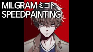 Milgram Mikoto Speedpainting 밀그램 미코토 스피드페인팅 [upl. by Wolfram]