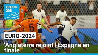 Euro2024  lAngleterre bat les PaysBas 21 et rejoint lEspagne en finale • FRANCE 24 [upl. by Alicul55]