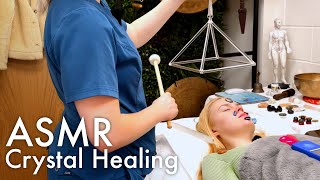 ASMR Crystal facial reiki sound healing with StarFreudWellness Unintentional ASMR [upl. by Caniff]