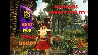 New World Aeternum  BEST PvE SPEAR DPS BUILDS  InDepth Guide [upl. by Stalker]