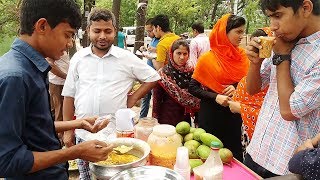 Kacha Aam Vorta Tasty Indian Street Food Masala Aam Green Mango Aam Vorta Street Food Spicy Mango [upl. by Niamor]