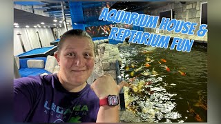 Aquarium House The Reptarium LegaSea Oh My [upl. by Nidroj211]