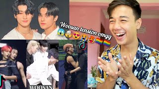 WOOSAN BEST TikTok compilation🥵Woosan moments  REACTION [upl. by Cornelle]