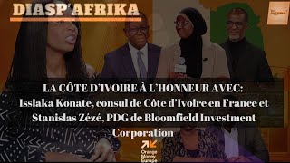 Côte dIvoire Stanislas Zézé amp Issiaka Konate consul de Côte d’Ivoire en France [upl. by Ermanno962]