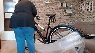 Lucky Bike Unboxing Cube Natur Allroad Trapez 2021 [upl. by Severen]