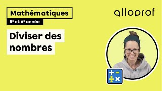 Diviser des nombres 5e et 6e année  Mathématiques  Primaire [upl. by Adnical]