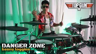 TOP GUN Danger Zone DRUM COVER [upl. by Iarahs365]