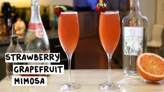 Strawberry Grapefruit Mimosa [upl. by Adnara]