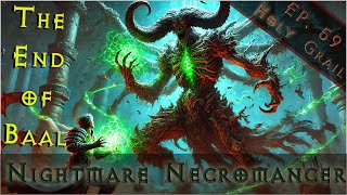 Nightmare Completed Slowly but Surely  Necromancer P8  D2R Holy Grail  Ep 59 [upl. by Tnomad]