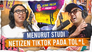 Menurut Studi Netizen Tiktok Lebih “Toll” Yang Paling Pinter Netizen Twitter  dr Tirta [upl. by Tamiko]