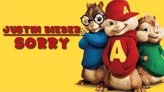 Justin Bieber  Sorry  Alvin and the Chipmunks Cover [upl. by Asseret]