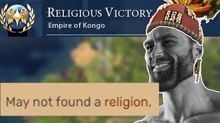 I Won A Religious Victory Without A Religion In Civilization 6 [upl. by Niledam750]