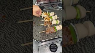 Pinchos🍢 cocinandoando reggaeton musica blessd recetas [upl. by Peddada]