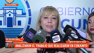 EL GOBERNADOR Y LA INTENDENTA ANALIZARON EL TRABAJO QUE REALIZARON EN CONJUNTO 31102024 [upl. by Bubb]