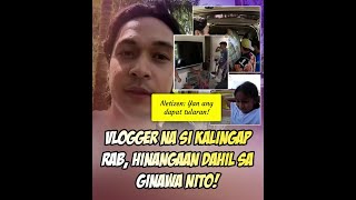 Vlogger na si Kalingap Rab hinangaan dahil sa ginawa nito [upl. by Ahseined811]