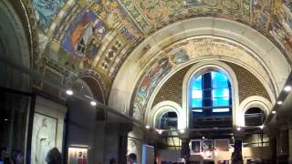 Going Inside Kaiser Wilhelm Memorial Church in Berlin Germany [upl. by Wittie816]