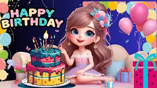 Hindi Happy Birthday Song  Hindi Rhymes For Toddlers  Hindi Happy Birthday Gana [upl. by Guilbert]