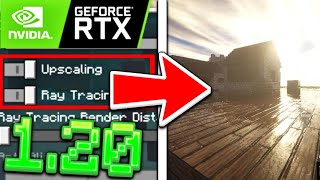 How To Enable RTX Shaders In Minecraft Bedrock 120 [upl. by Lansing854]