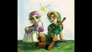 The legend of Zelda ocarina of time part 2 meeting Zelda and songs [upl. by Gilbart482]