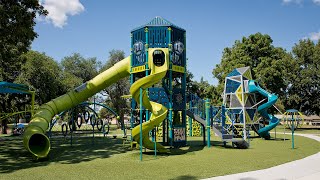 Playground Park  Junction City KS  Visit a Playground  Landscape Structures [upl. by Ezana]