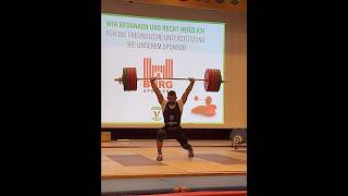 Bozhidar Andreev 73 200 kg clean and jerk [upl. by Jehius]