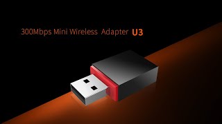 Tenda U3  USB Adapters  300Mbps Mini Wireless 11N USB Adapter [upl. by Nnarual901]