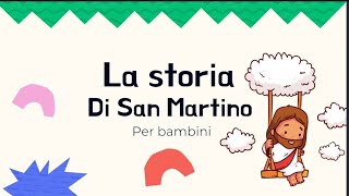 San Martino storia per bambini leggende e tradizioni 11 novembre [upl. by Obeded]