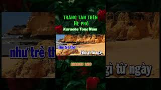 🎤 Karaoke TRĂNG TÀN TRÊN HÈ PHỐ karaoke bolero thinhhanhyoutube nhactrutinh trangtantrenhepho [upl. by Linnell]