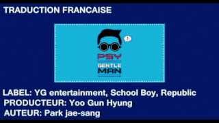 GENTLEMANPSY싸이젠틀맨 traduction française french lyrics [upl. by Ahseiyk]