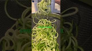 DIY ZUCCHINI NOODLESzoodles how yummy food explore shorts [upl. by Derte]