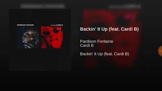 Backin It Up feat Cardi B CLEAN [upl. by Reniti]