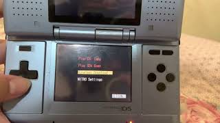 nintendo ds “x4” proto firmware on real hardware [upl. by Ahsiuqal]