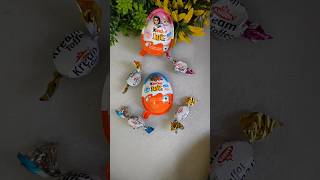 AMBER Toffee or kinder Joy Box Popsicle youtubeshorts viralvideo [upl. by Derfnam39]