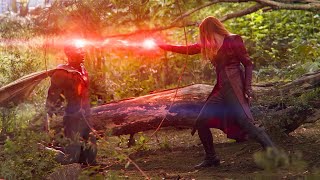 Wanda Kills Vision  Vision Death Scene Avengers Infinity War 2018  Wakanda Fight [upl. by Helbonna423]