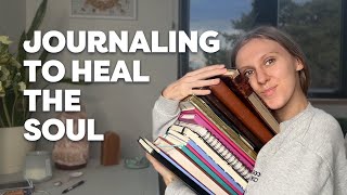 HOW TO START A NEW JOURNAL to support WELLBEING… Suitable for beginners [upl. by Ahsitneuq]