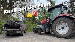 Schon wieder Bruch am 150er…  Mit dem Auto stecken geblieben  Dünger gestreut  Farmvlog 111 [upl. by Orly]