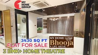 MY HOME BHOOJA FULLY FURNISHED 3 BHK FLAT FOR SALE HITECH CITY HYDERABAD ELIP PROPERTY interior [upl. by Rambow]