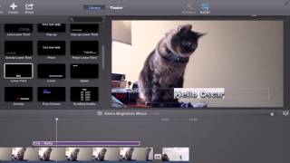 iMovie 10 Tutorial Beginners and Basics [upl. by Sura]