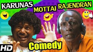 Karunas Mottai Rajendran Comedy Scenes  Darling  GV Prakash  Nikki Galrani  Tamil Comedy [upl. by Enitsirc]