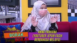 Borak Borak Anna Farhana YouTuber Jepun Fasih Berbahasa Melayu  Borak Kopitiam 21 Mei 2022 [upl. by Robb]