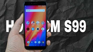 Unboxing Homtom S99 Smartphone Berbaterai Badak 6200mAh [upl. by Dj]