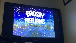 Opening To The Legend Of Frosty The Snowman 2005 DVD [upl. by Oiramat]