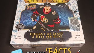 🥅🏒 202324 UPPER DECK ARTIFACTS HOCKEY HOBBY BOX BREAK STILL L👀KING FOR BEDARD REDEMPTION CARDS ❤️‍🔥 [upl. by Britta]