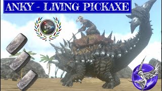 TAMING AN ANKYLOSAURUS METAL GALOR  S1E12  ARK Survival Evolved Mobile [upl. by Daffie]