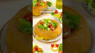 Fattoush salad 🥗 pita 🫓 bowi recipe 😋 ready 🥰chineesefood food cooking hasnakitchen654 [upl. by Mroz]