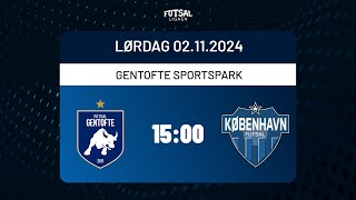 Futsal Gentofte vs København Futsal [upl. by Neils842]