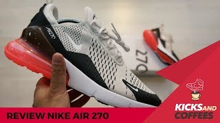 Review e Onfeet Nike Air Max 270 PTBR [upl. by Yrem553]