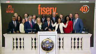 Fiserv NYSE FI Rings The Closing Bell® [upl. by Neale]