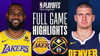 7 LAKERS at 2 NUGGETS  FULL GAME 2 HIGHLIGHTS  April 22 2024 [upl. by Prudi]